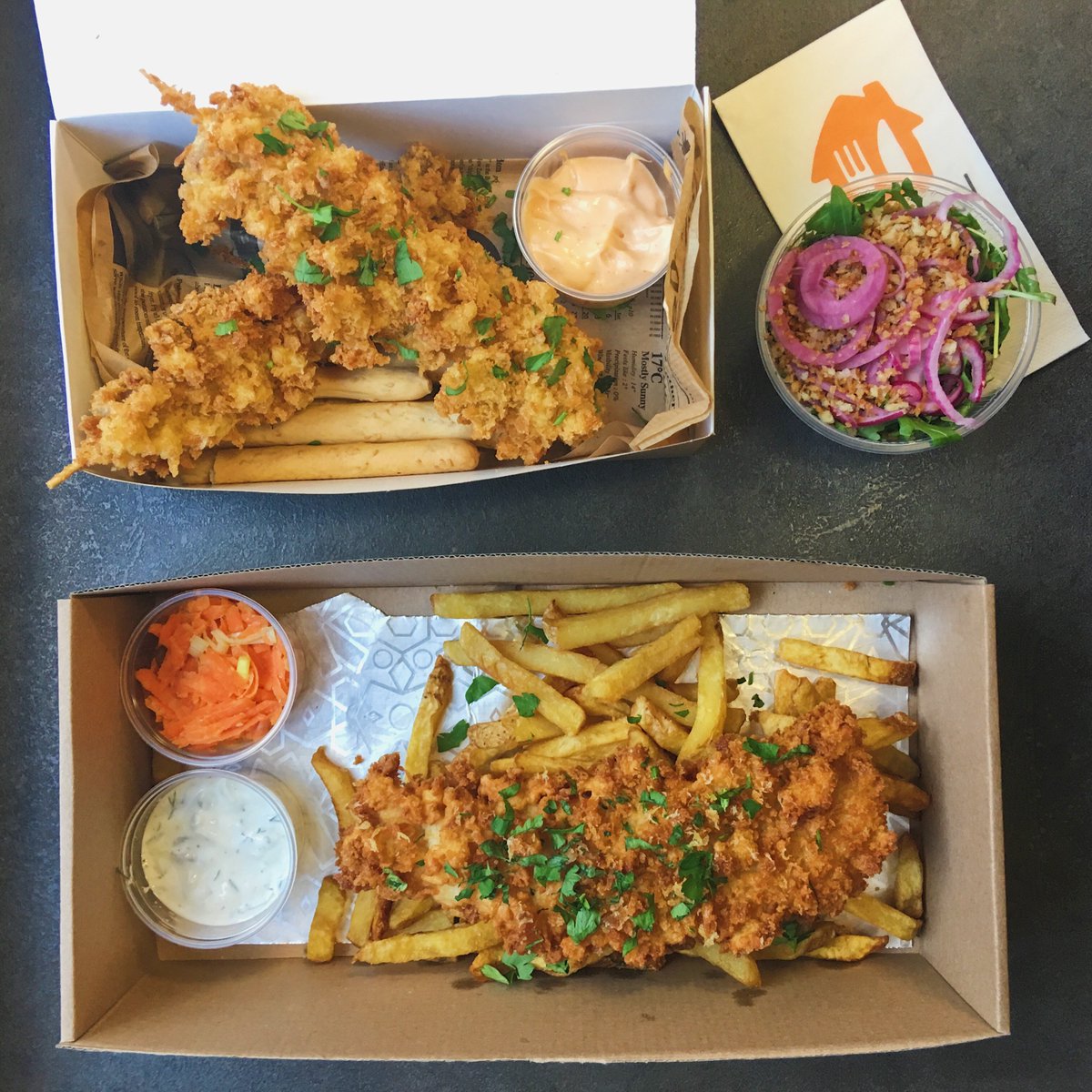 Habt Ihr schon mal Fish &amp; Chips probiert? #TakeawaycomCH