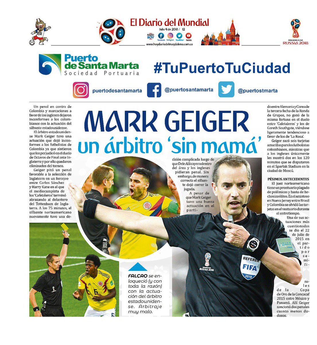 JuankCardonaF's tweet image. La expresión reprimida de todo un país..... pésimo el arbitraje del gringo #MarkGeiger por que si los antecedentes hablan mal de este señor, la @fifacom_es lo premia pintando un juego tan importante? @CuriosodeFutbol @2010MisterChip @FCFSeleccionCol @fifaworldcup_es