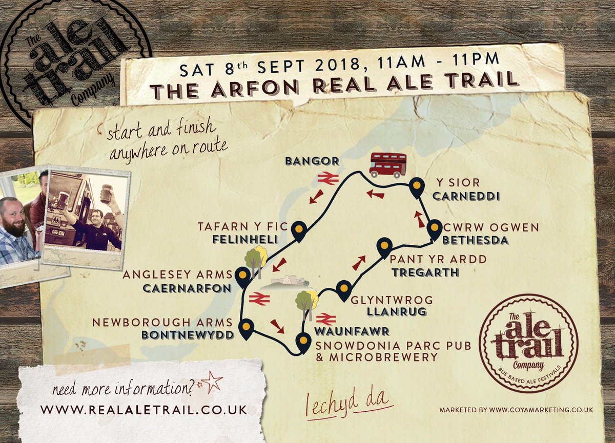 Arfon Real Ale Trail tweet media