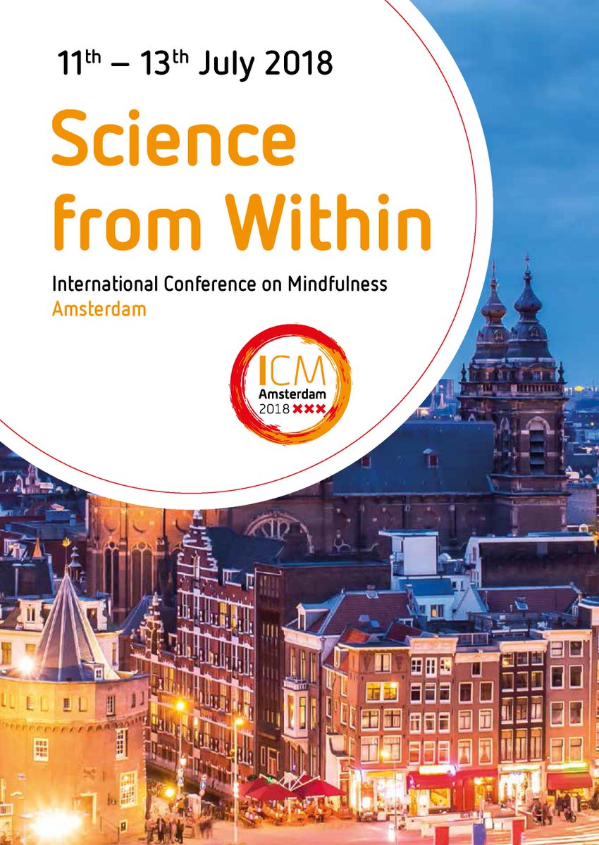 icm2018's tweet photo. The @icm2018 Amsterdam is less than one week to go! Proud to present our conference booklet: https://t.co/ARJVCOkW2M. Check the conference website for the symposia and poster sessions: https://t.co/s1ruKYJSaN #icm2018amsterdam #mindfulness #amsterdam #science #conference https://t.co/ZThKlP9ODJ