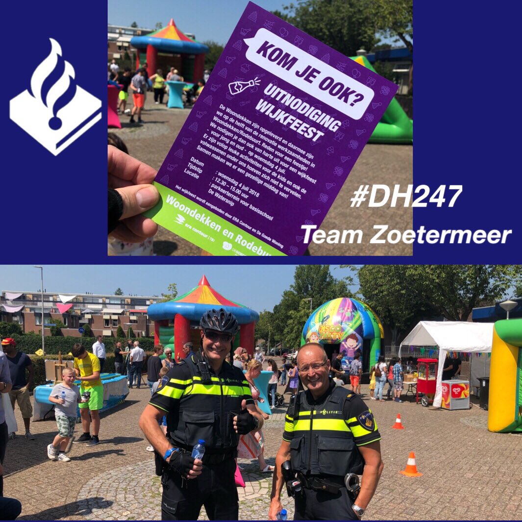 Nu aanwezig op de #Gershwinrode bij het wijkfeest n.a.v. de renovatie #woondekken Rodebuurt. 
<a href="/DeGoedeWoning/">De Goede Woning</a>