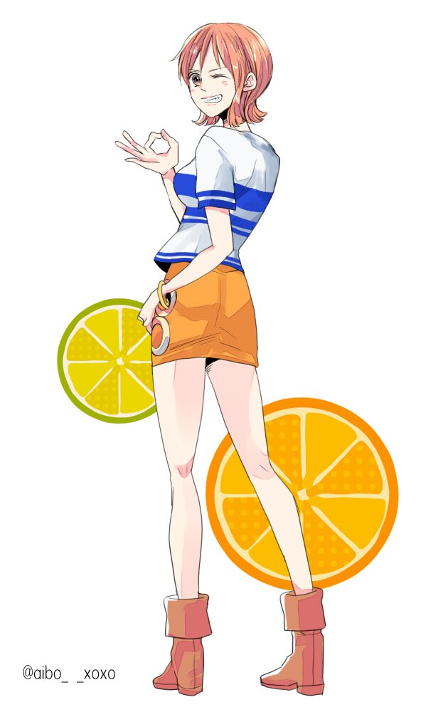 تويتر サディ على تويتر ナミ誕のそれぞれ全身ver One Piece Fan Art ナミ 2年前 T Co W0bpiodl4r