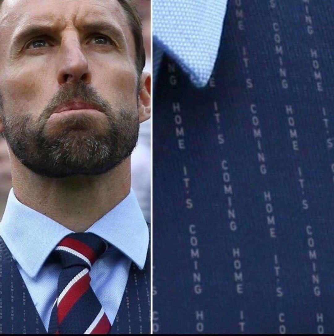 armchairsports_'s tweet photo. Southgate knows #ItsComingHome https://t.co/Km32jfGr8B