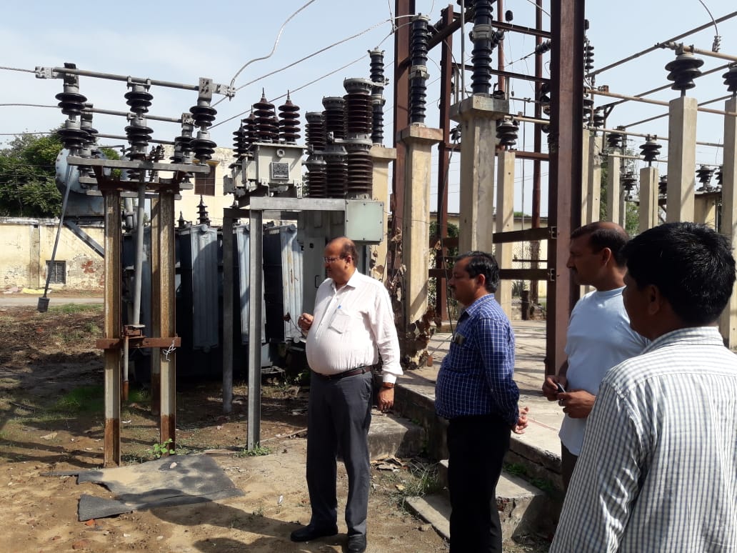 Visited 33/11KV substation Rampur maniharan Tehsil & Rampur dehat and some rectification work required for better supply.