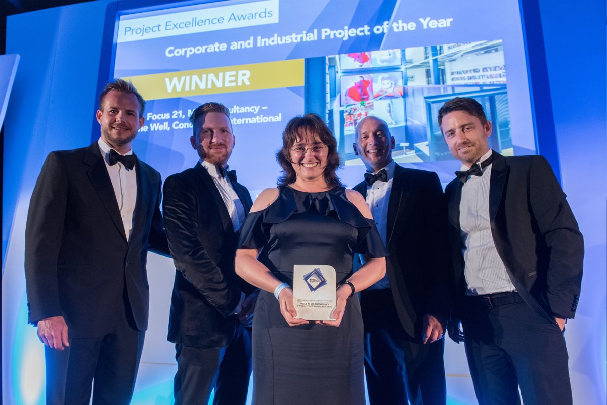 Delighted to have won an #Installaward during this year’s event, for our installation: The Well - The heart of Condé Nast International’s new London HQ ! It was a great night to celebrate everybody’s hard work and our new partnership with <a href="/AVMI/">AVMI</a>. #avtweeps bit.ly/2u3hqkn