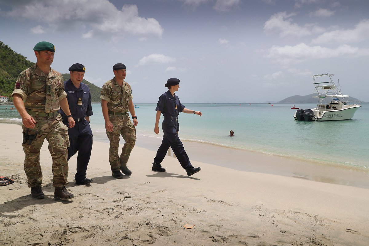 RNRMC's tweet photo. RFA Mounts Bay visited Tortola on Sunday
Whilst alongside, members of the Ships company and the Embarked Military Forces (EMF) assisted locals by moving stores and assisting in a beach and mangrove clean up @RoyalNavy @RFAMountsBay https://t.co/hVxi0b9MUk