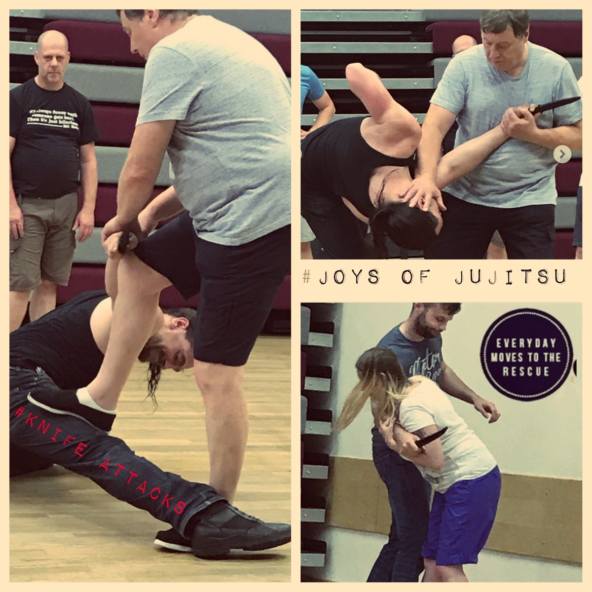 ZenshinJujitsu's tweet photo. #WednesdayWisdom - Everyday Moves To The #Rescue :) #JoysofJujitsu - Learn with us @SportCdale, every weekend!
#PMQs #SafetyFirst #selfdefence #knifecrime #Calderdale #schoolholidays #skills https://t.co/TVyurTDoOP