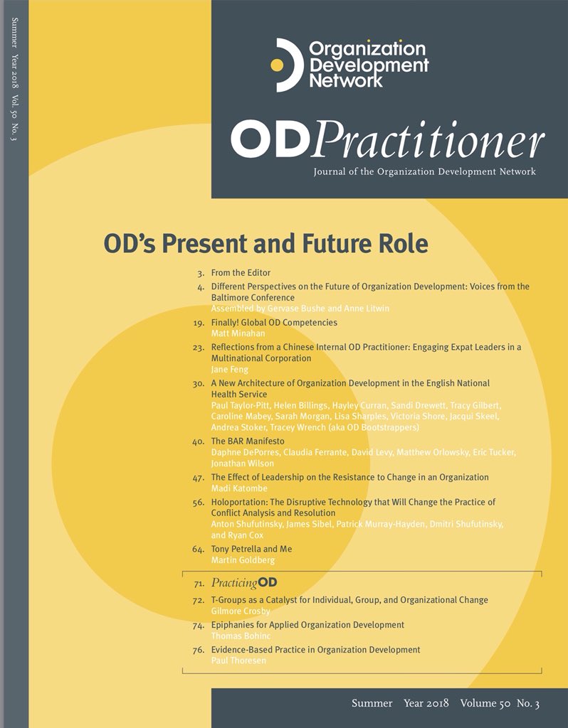 ShowingWhole's tweet image. Excited, humbled &amp;amp; delighted that our #ODBootstrappers article “A New Architecture of OD in the NHS” is published today in @ODNetwork @ODN_Europe OD Practitioner. A huge achievement for our research group. Thank you! odnetwork.org/page/odp_curre…