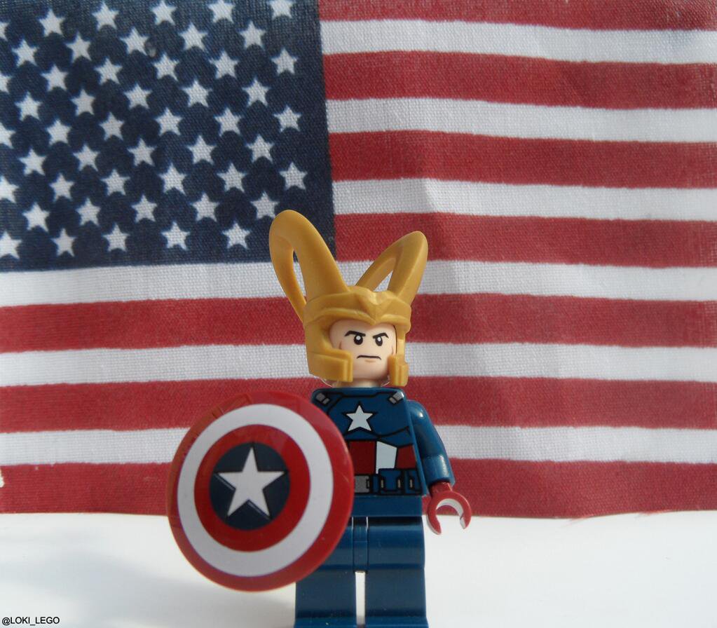 Loki_Lego's tweet photo. Happy 4th of July to my American friends #4thofJuly2018 https://t.co/nwOCAqFu2q