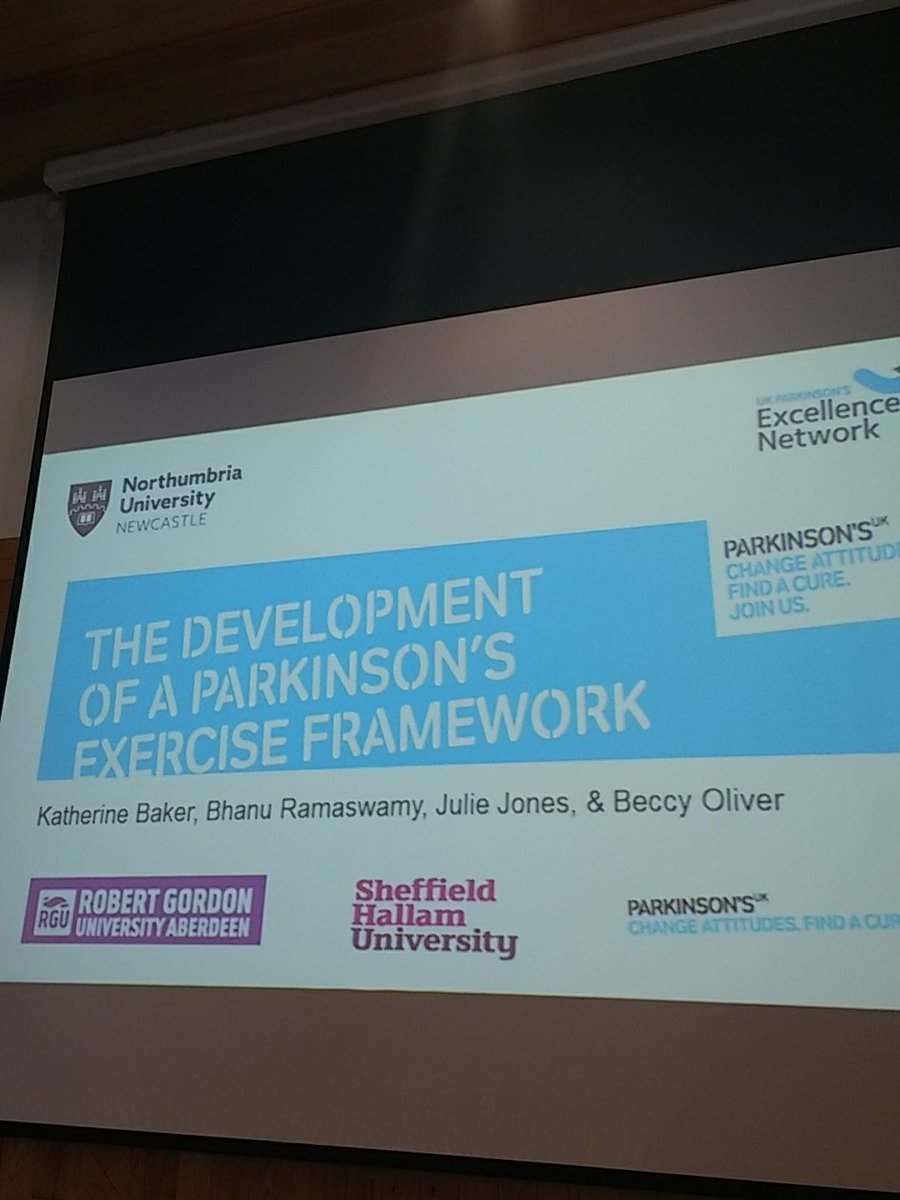 rohima300's tweet image. @ParkinsonsUK @ParkinsonsEN @KBakerPhysio   from @NorthumbriaUni  talking about the #exerciseframework #northernireland #researchevent