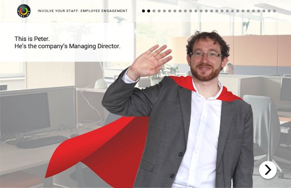 Our #elearning is back. Meet Peter! 
Join him this week and learn how to design and implement a plan for employee engagement! 
Make your #SME or #startup more #energyefficient ➡ goo.gl/78FxQb