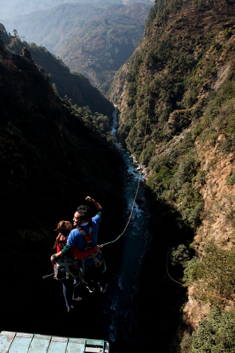 TheLastResortNP's tweet photo. Share the scare with your loved one in our Tandem Swing!
#TheLastResortNepal #BungyNepal #TandemSwing #Nepal #FreeFall #160M #Greenery #Ecofriendly #Adventure #FreeFall #Daring #Thrilling #Travel #TravellingPlaces #AreYouBraveEnough #ThingsToDoInNepal #DigitalDetox https://t.co/DjJorBSl9L