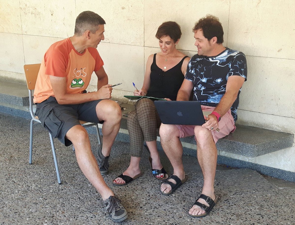 ICallipolis's tweet photo. Analitzant l'avaluació per competències professionals en els nous cicles LOE de la família d'activitats fisicoesportives 🏋🏃. Formació del professorat, buscant els racons més fresquets☉☉☉.
#fpdual #esportsfp #CallipolisFP #CallipolisDual https://t.co/uyQ85oV5wY