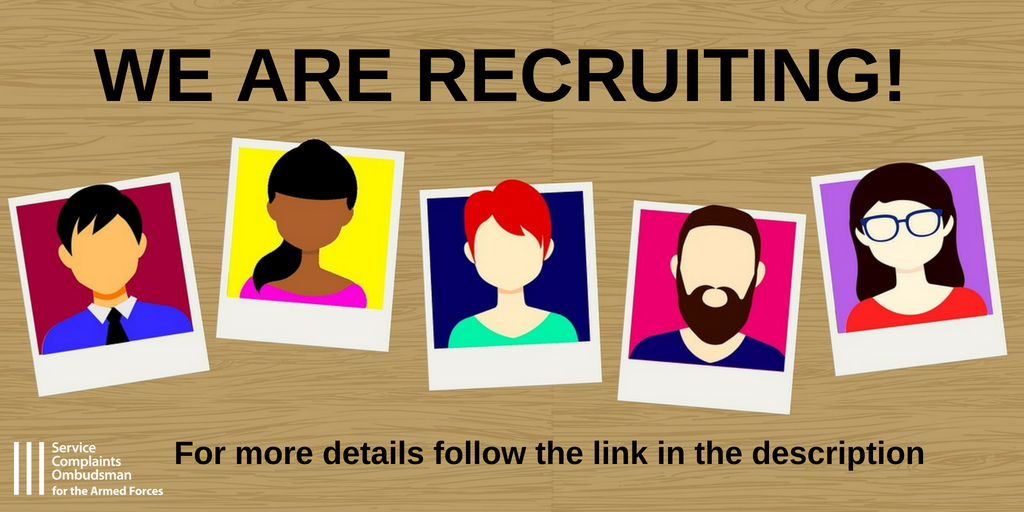 **VACANCY ALERT**

Do you have experience of complaints handling, casework or investigations? If so, then why not join our team. We are recruiting for Two OSCO Investigators! Applications close Thursday 12th July 2018. Apply now: ow.ly/kbw330kNvBR

#Ombudsman #investigator