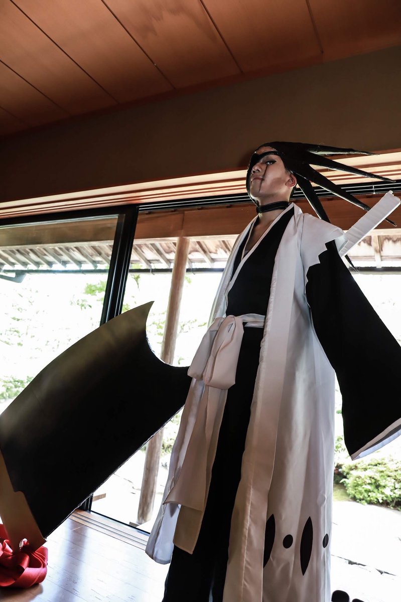 夏灯 ぶいっとコンピ 主宰 No Twitter Bleach コスプレ 十一番隊 隊長 更木剣八 呑め 野晒 Photo Neko Sakamoto 0701十一番隊併せ T Co Mqwx1ckm8h