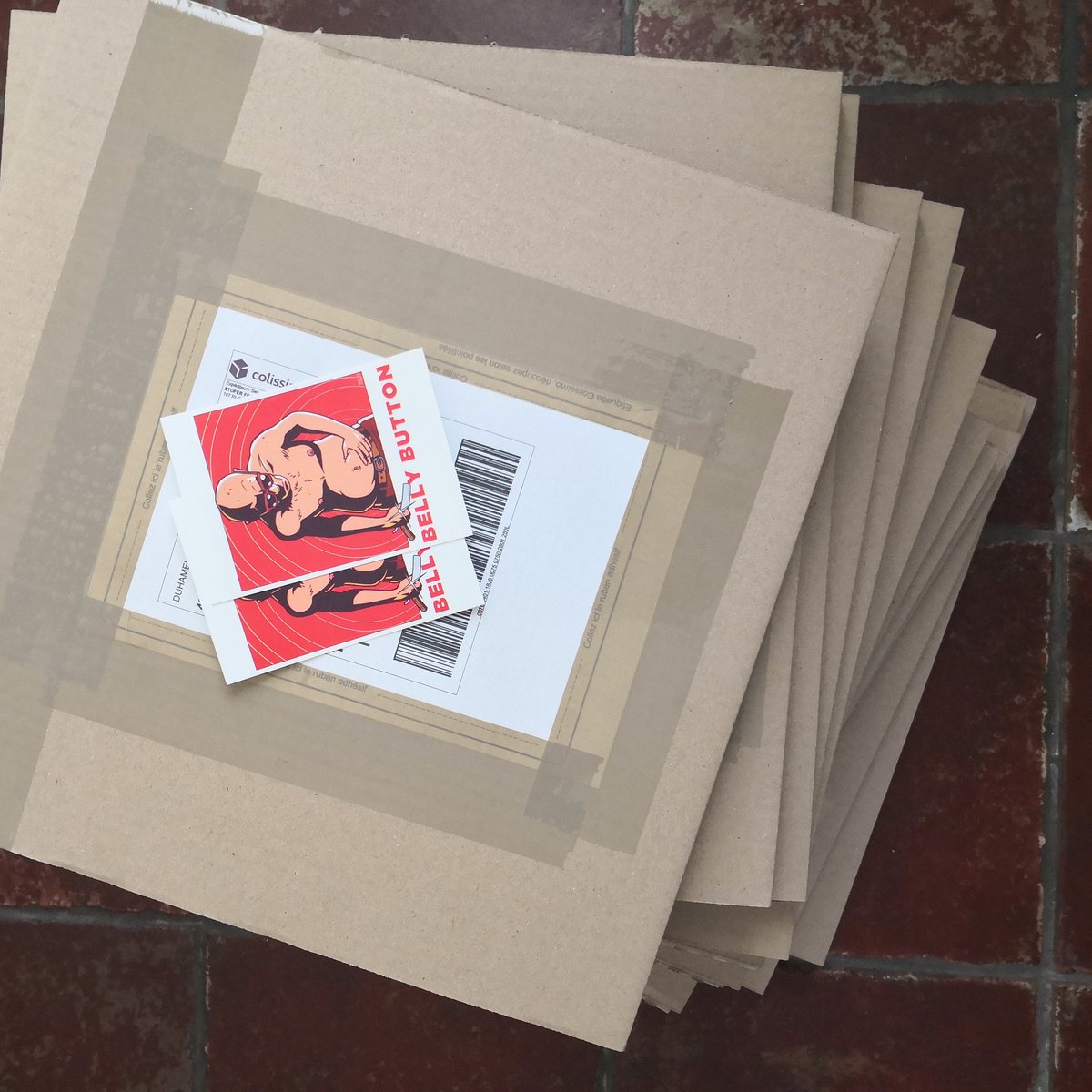 Les disques sont bien arrivés ! On est en train de les envoyer à nos supporters sur KissKissBankBank !