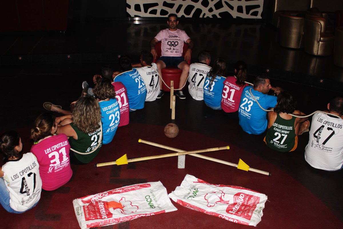 #OlimpiadasRurales2018 los cipotillos queremos el trono...con esta foto participamos en el concurso.