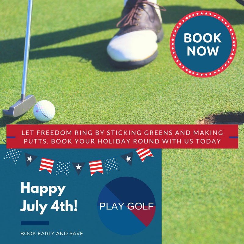 Happy 4th of July! Book early and save!