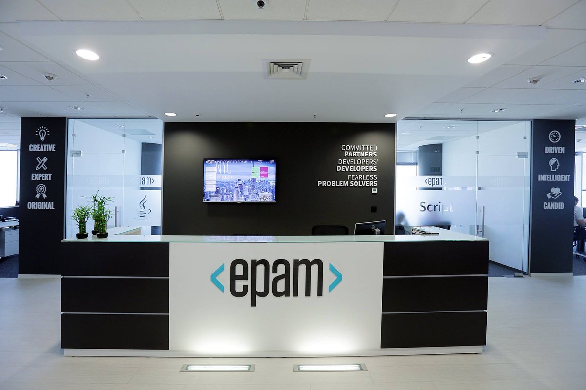 EPAMSystems's tweet photo. Join our tour of our office in Sofia, Bulgaria's capital and largest city. The office is located in Infinity Tower on one of the capital’s main boulevards, which provides convenient access to all parts of the city and a nice view of the town and mountains. #MeetEPAM https://t.co/z370gdBgyn
