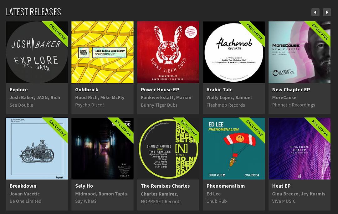 Big ❤️to <a href="/beatport/">Beatport</a>  for featuring <a href="/MoreCause/">MoreCause®</a>  New Chapter EP on their #techhouse page! 💣 G R A C I A S