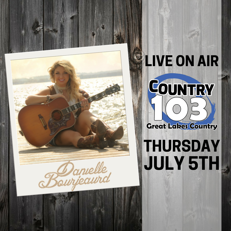 It's going to be one HAPPY HOUR tomorrow during the Morning Buzz with KT as <a href="/daniellebourjo/">Danielle Bourjeaurd</a> joins the studio!!

Check out her EP by following this link open.spotify.com/artist/7tZrLnm… 
• 
•
#CHAWcountry #ManitoulinIsland #TheMorningBuzz #HappyHour #LakeSide #CountrySortaWay