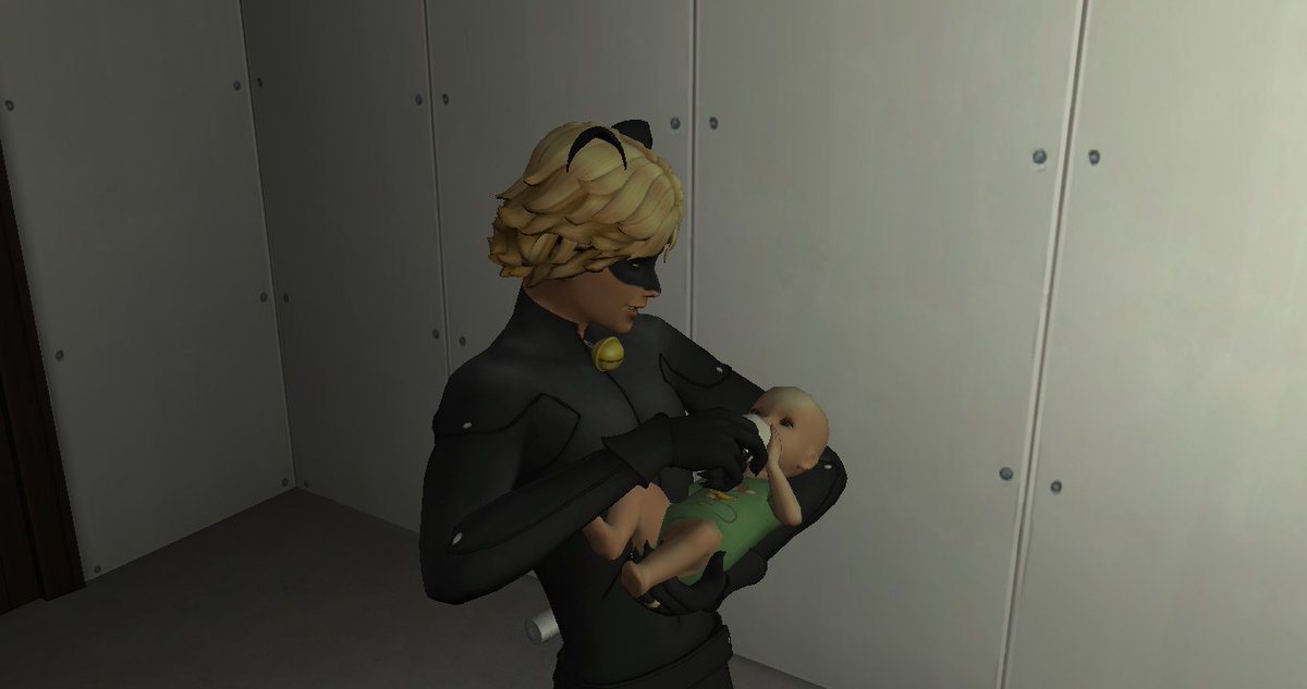 AleNikSimmer's tweet image. Armani Agreste (nope, not my decision, I picked the first random name beginning with A). Not my decision he was dressed like Chat either.