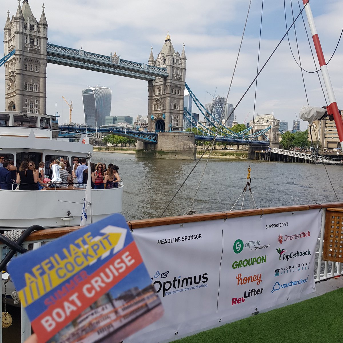 matthewwood's tweet photo. Big thanks to our sponsors today! 🍻 #AffiliateMarketing #affiliatecockpit #performancein https://t.co/ceSoPS4oY4
