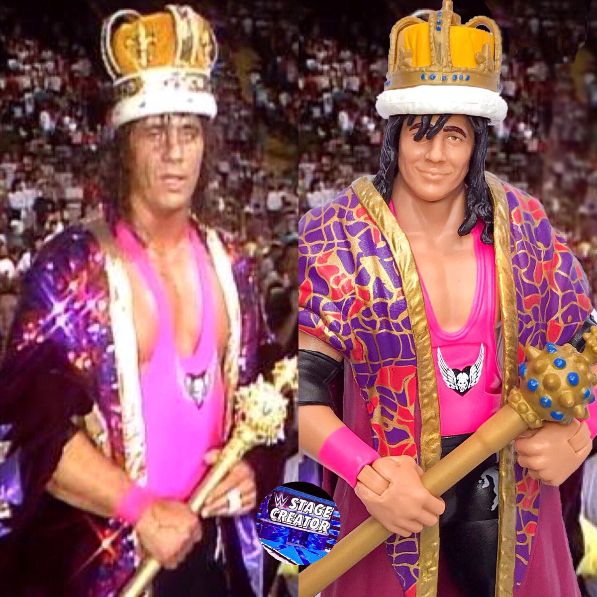 bret hart king of the ring figure