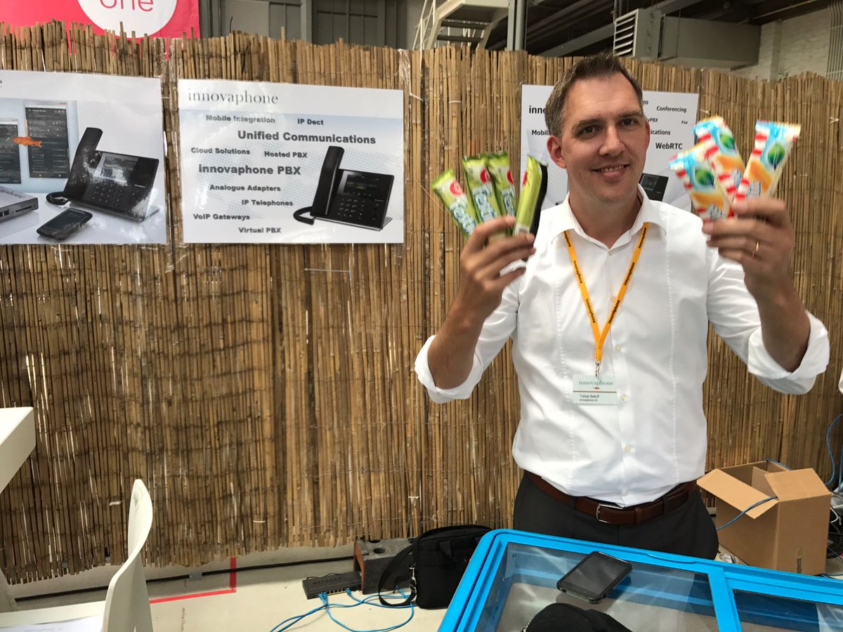 innovaphone's tweet photo. innovaphone @ #ICTSummerFair https://t.co/a7Zy0pHVyc