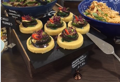 Refresh1FC's tweet image. When your chef decides to put polenta on the menu. #polenta #tasty