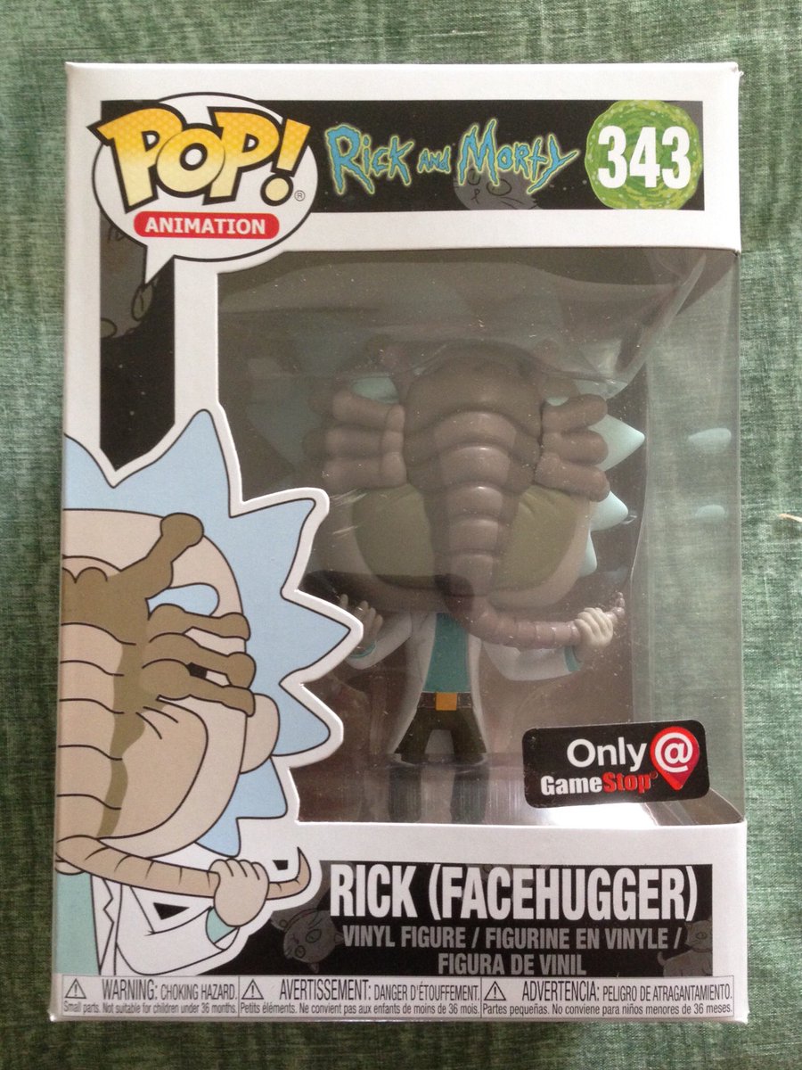Unkle_Lee44's tweet image. Thanks to @thinkgeek for getting this over to me so quick. 
#Funko #thinkgeek #RickAndMorty #PopVinyl #AlienCovenant #Alien #Aliens #FaceHugger #xenomorph