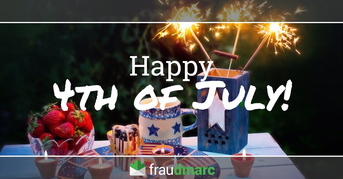 fraudmarc's tweet image. Fraudmarc wishes you and your family a happy #4thOfJuly!