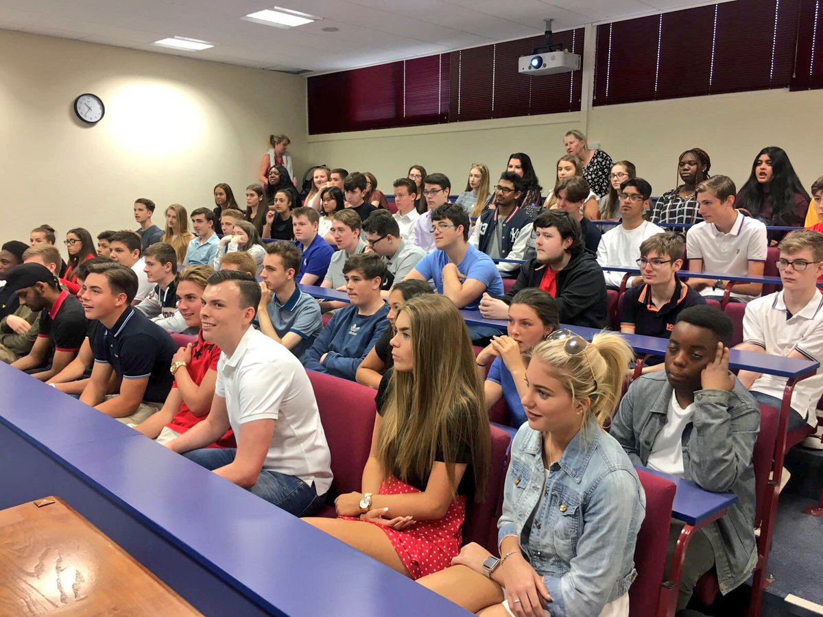 p16wilmington's tweet photo. What a fantastic way to end our Induction! Huge thank you to Outreach @UniKent for an interactive &amp; informative University taster day. Students seeing the vast opportunities they have available to them by studying level 3 courses #BeyondTheQualifications #SeeYouInSept https://t.co/Be8kJTPJJW