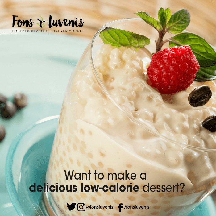 fonsiuvenis's tweet photo. #FonsTips Here's a delicious recipe for a low-fat tapioca dessert.
>>> https://t.co/M2fnC4Ft1X
#Tips #Tapioca #TapiocaPudding #Recipes #Sweets #HealthyDesserts #Pudding #LowCaloriePudding #LifeHealthy #FonsIuvenis https://t.co/7VEkML1VmW