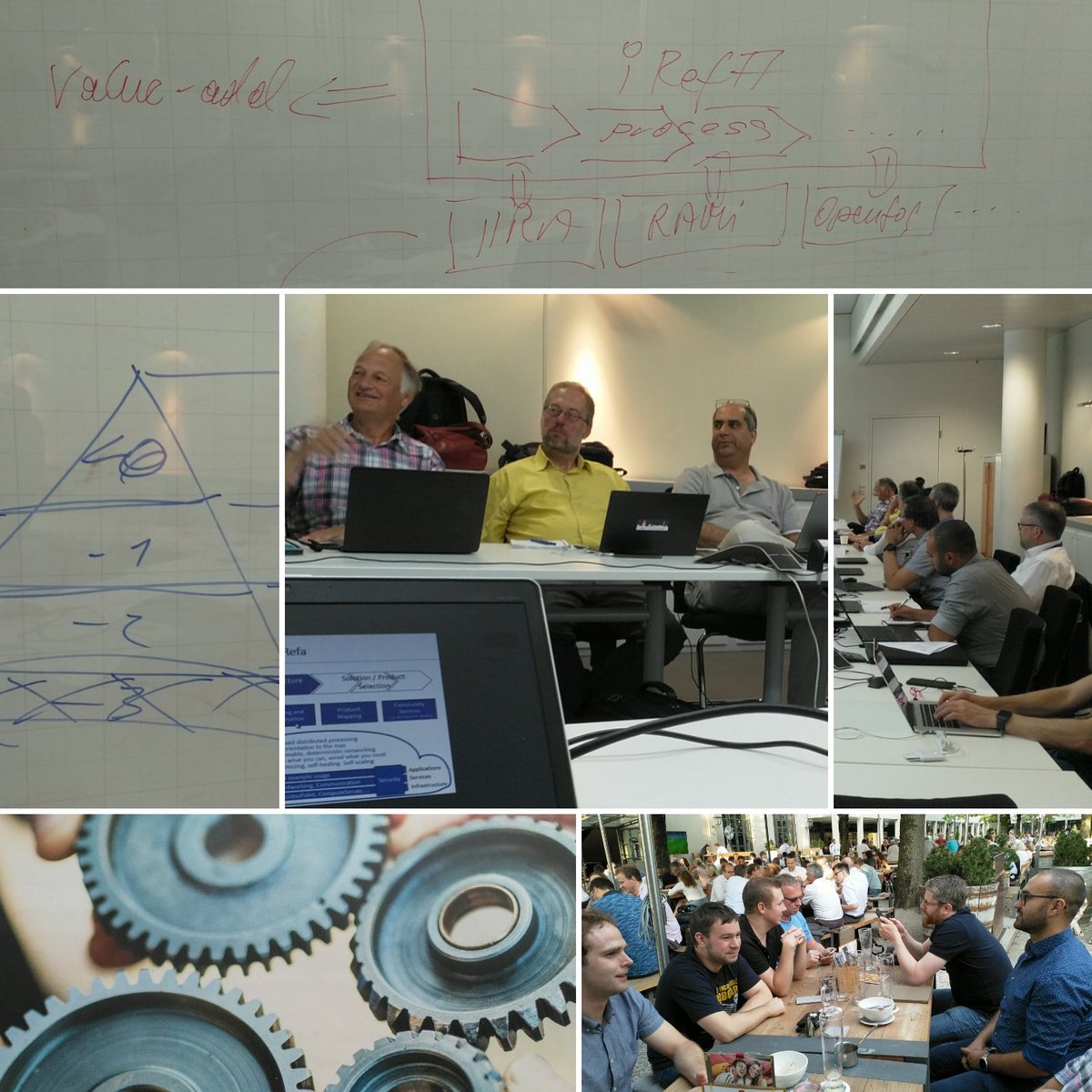 HorstAvenger's tweet photo. @nokia and @BellLabs with all our peers in #IC4F project (eg @Siemens , @BoschGlobal , @T_Labs , @FraunhoferHHI) working on #iRefA, the #industrial #reference #architecture for #factories to make #Industrie40 real. We are coming close 👍 https://t.co/GOQK6Q0jo6