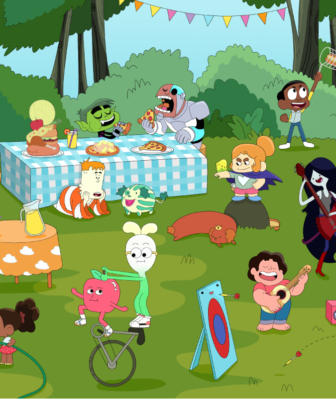Cartoon Network On Twitter Happy 4th Of July How Many Hidden Hot Dog Buns Can You Find In These Pics July4thweekend Happy4thofjuly Fourth of july american history lesson in cartoon with rock n roll music. cartoon network on twitter happy 4th