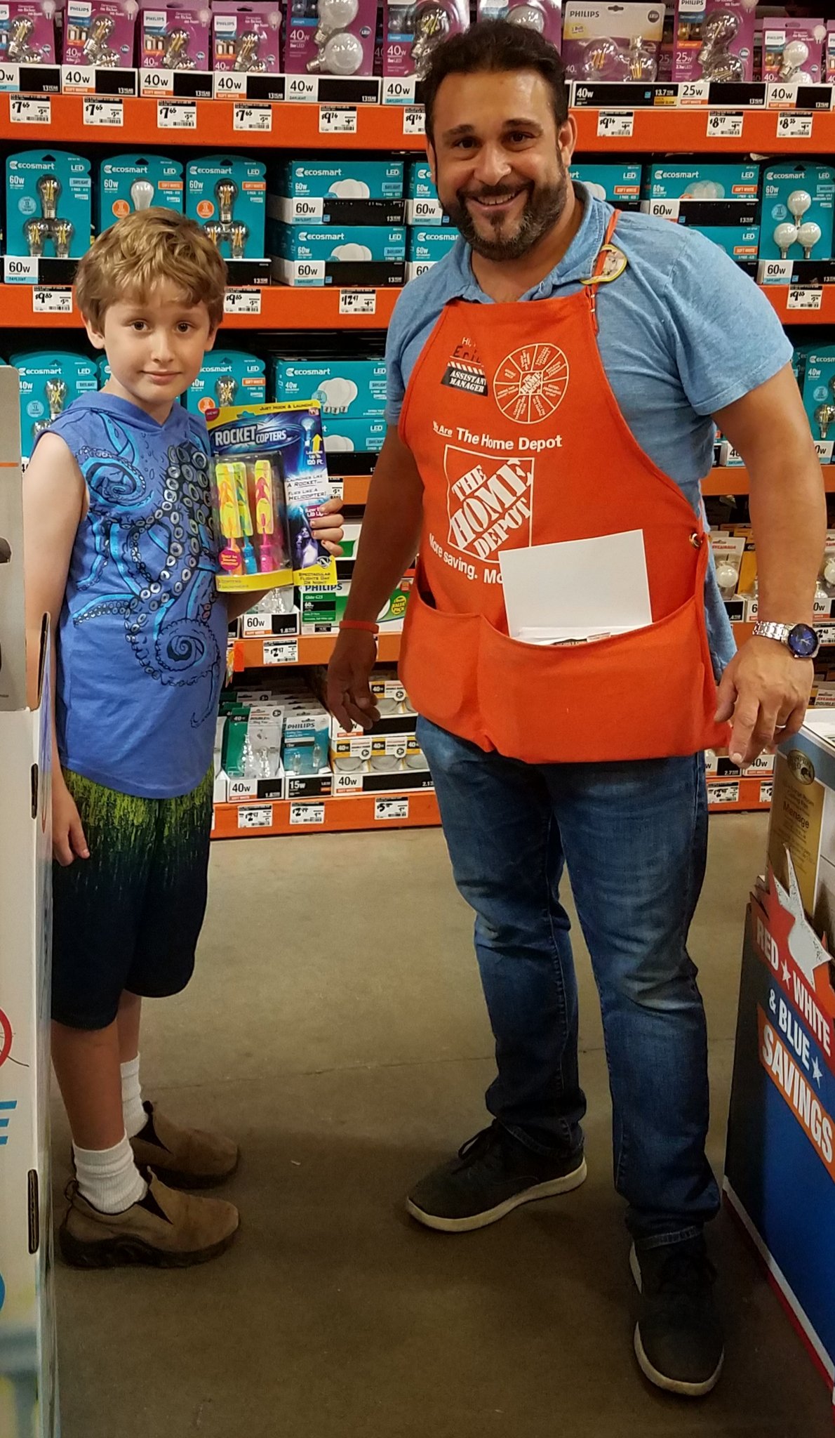 rocket copters home depot