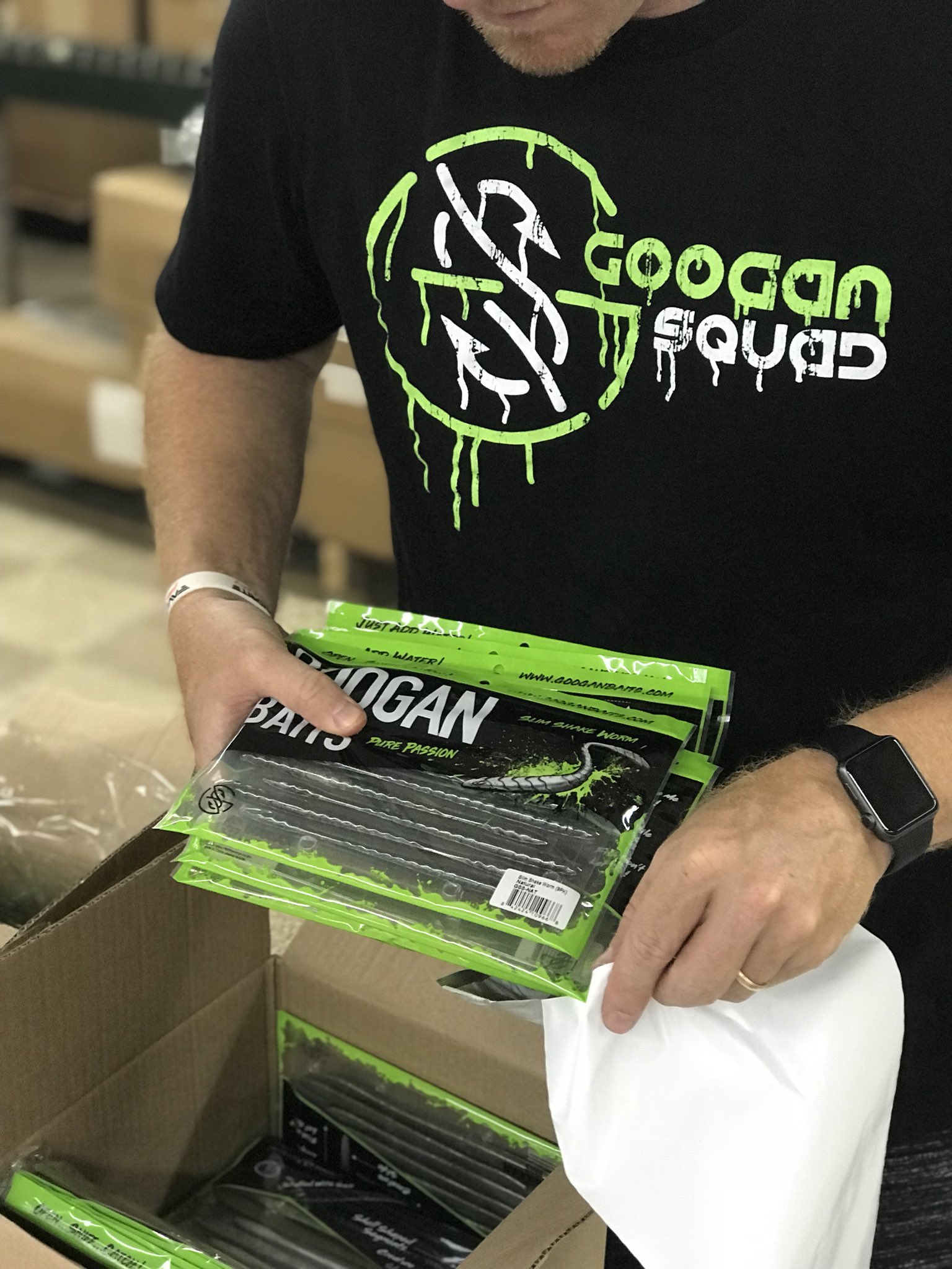 Justin Rackley on X: Big thanks to all the guys at Googan Baits for  working hard in the 4th of July to get all are subs orders out the door.   /