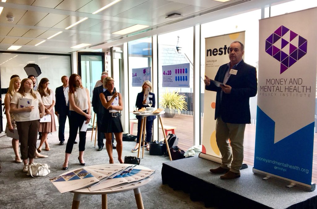 Atlas_Comms's tweet photo. Very proud to work with the amazing @mmhpi team and be here for the launching of their new report. Excellent speeches from @shevaun from the Cabinet Office, @RichardJLloyd , and of course new director @helen_undy #AccessEssentials #mentalhealth https://t.co/jK0m5CVVwt