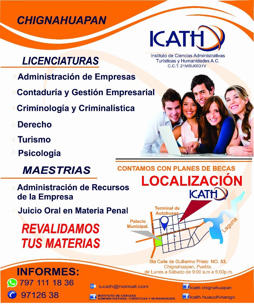 iucath's tweet image. No te pierdas esta gran oportunidad se parte del éxito se parte de #ICATH