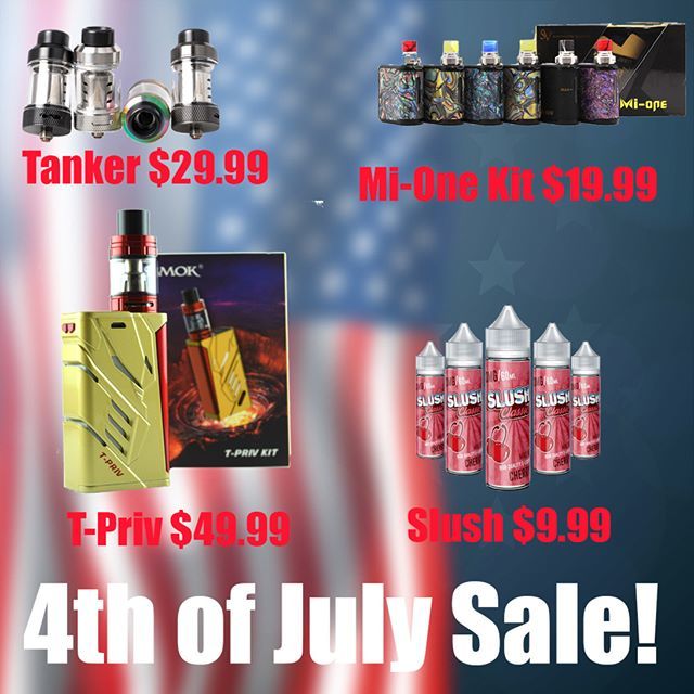 DraperVapor's tweet photo. Come into Draper Vapor today for great deals on kits, tanks, juice and more. We are open until 4:00pm so don't wait! https://t.co/QcBAjTi0c7