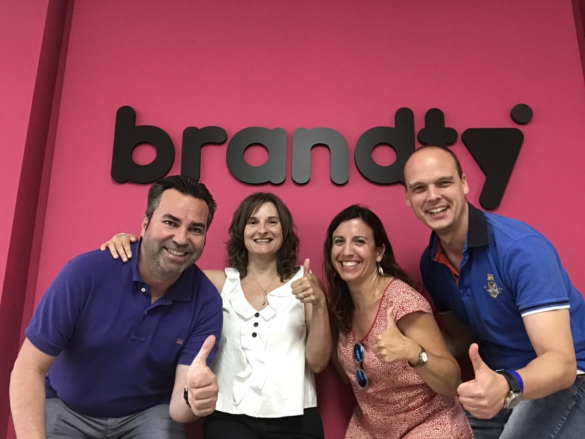 Hoy los equipos de Dirección de <a href="/Brandty_Es/">@Brandty</a> y <a href="/alicoach/">Alicia Fields</a> nos reunimos para avanzar sinergias y dar la bienvenida al verano, compartiendo #valores y #pasiones.