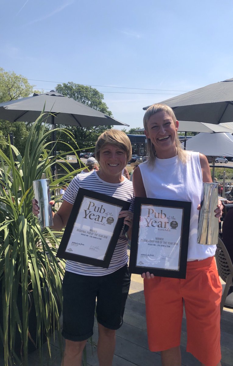thebridgesale's tweet photo. We won Regional and overall Pub of the year last night a great big thank you to all our fabulous staff and our amazing customers. Thanks for all you support over the last 2 years. 🥂🎉@JWLeesBrewery @thebridgesale https://t.co/JA9Yo2WkHE