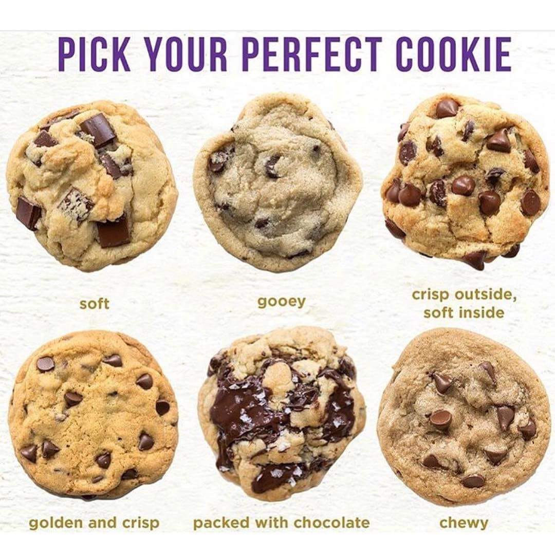 Calling all #Cookie #Monsters!! What is your favourite cookie #consistency??! 😋🤔🍪🍪