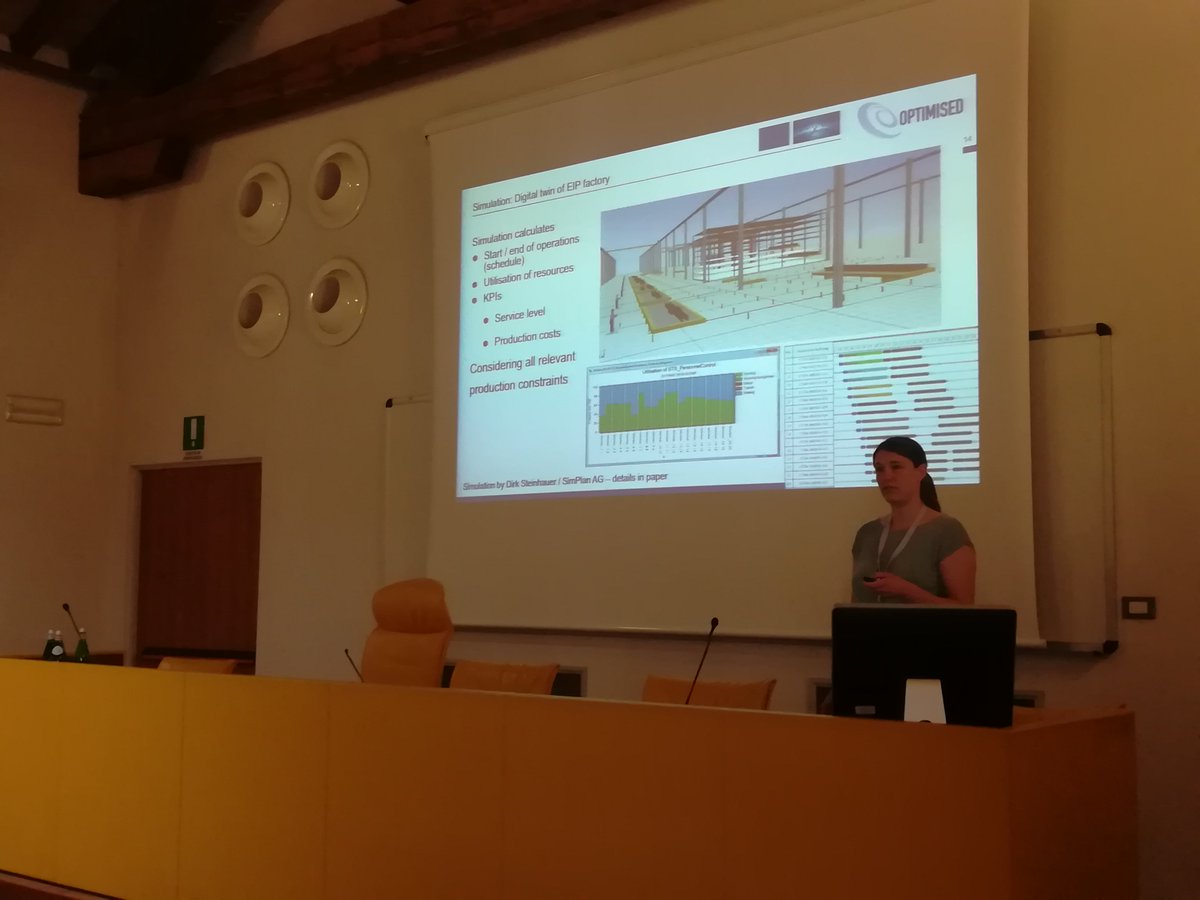 OPTIMISEDh2020's tweet image. Sabine Teufl from @Laing_ORourke presented the #OPTIMISEDh2020 project&apos;s approach to its application scenarios for the construction domain today at the 25th International Conference on Transdisciplinary Engineering #TE2018 #research #industry40 #h2020 #manufacturing #IoT