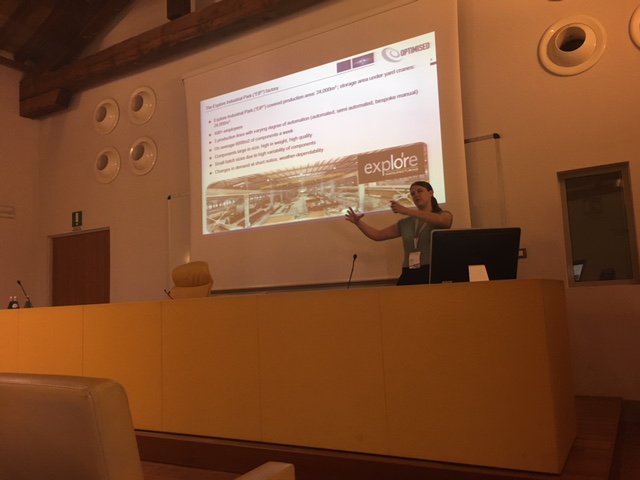 OPTIMISEDh2020's tweet image. Sabine Teufl from @Laing_ORourke presented the #OPTIMISEDh2020 project&apos;s approach to its application scenarios for the construction domain today at the 25th International Conference on Transdisciplinary Engineering #TE2018 #research #industry40 #h2020 #manufacturing #IoT
