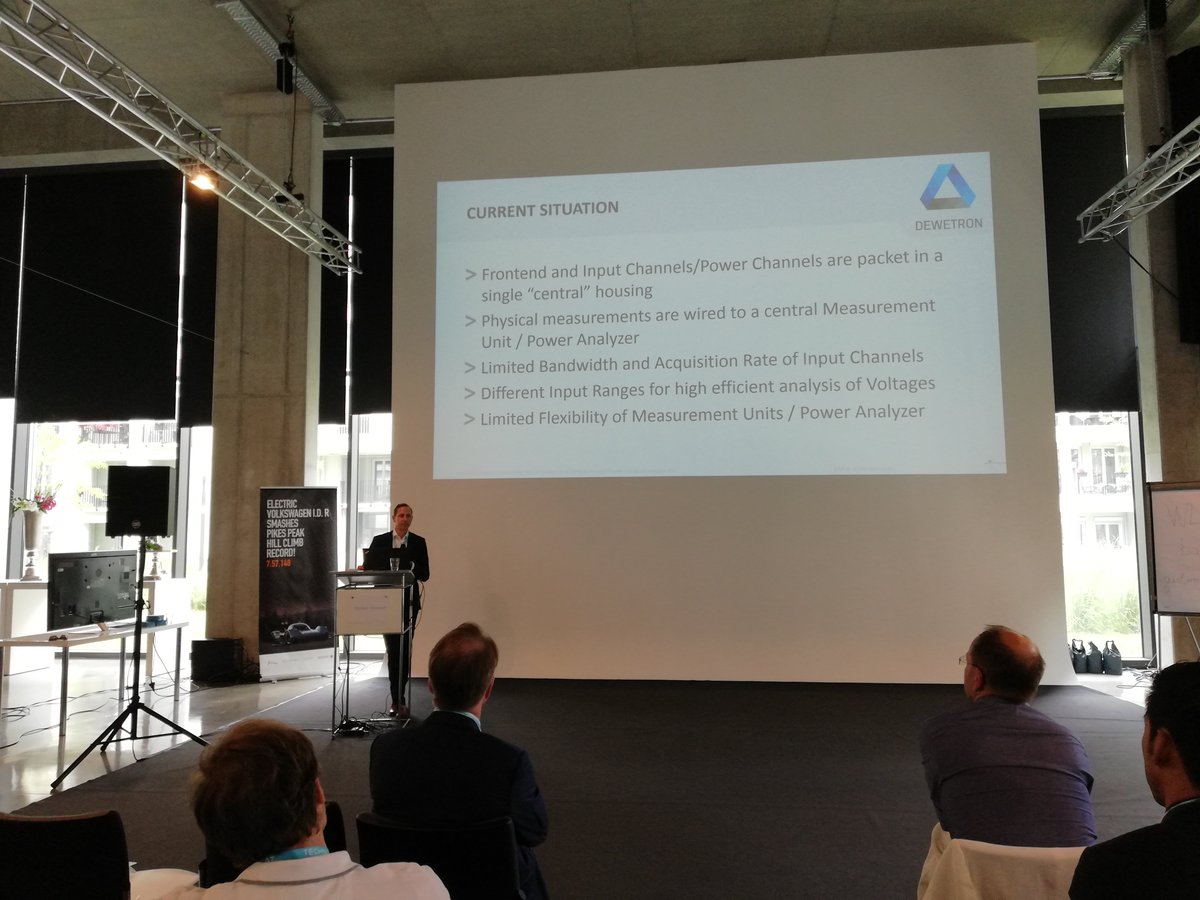 TECHNIA_DACH's tweet photo. Effizienzbestimmung von elektrischen Antriebsstraengen... klingt kompliziert! Einfach erklärt auf dem #PLMIF von Christoph Wiedner, #DEWETRON https://t.co/2Ux3rxwO6E