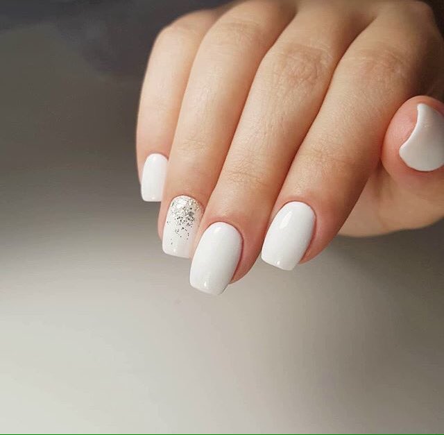 You can mix and match - 4 white nails plus 1 vibrant shade to make your nai...