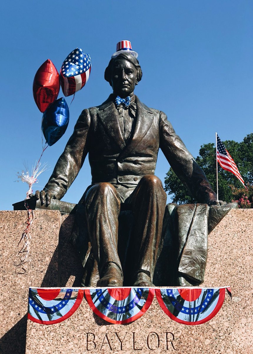 Happy #IndependenceDay, from Judge Baylor to all our Bears! 🐻🇺🇸