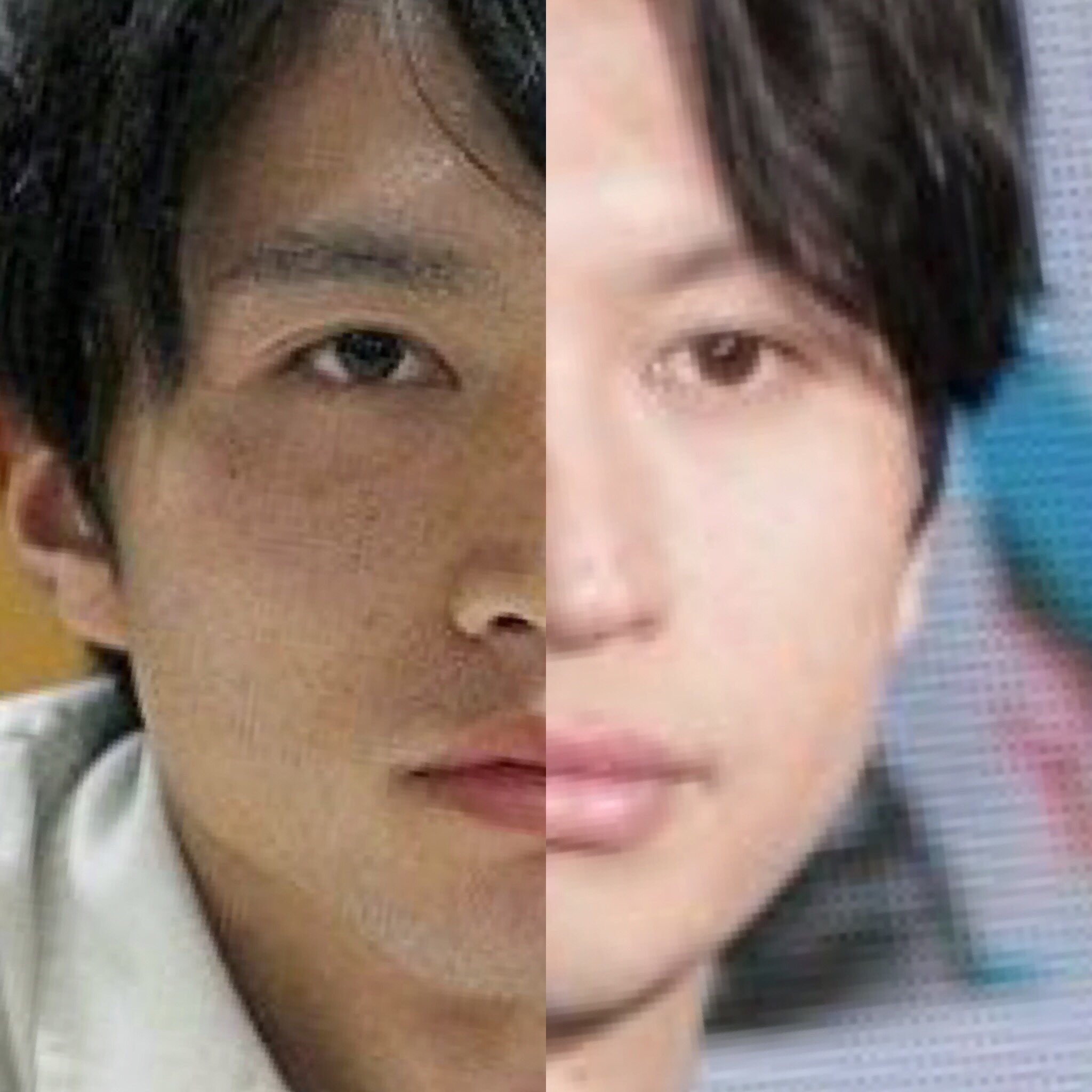 Koto 似てると噂されているので 合成してみました 似てた 関ジャニエイト 関ジャニ 大倉忠義 柴崎岳